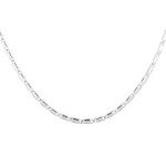 Bižuterní řetízek plochá očka 52020