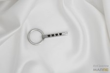 Ocelový přívěsek na klíče