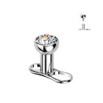 Kompletní microdermal piercing TITAN, 1,6mm (4 mm)