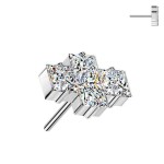 Ozdobná část k PUSH IN piercingu TITAN