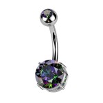 Piercing do pupíku - TITAN, barva: Vitrail Medium