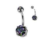 Piercing do pupíku - TITAN, barva: Vitrail Medium