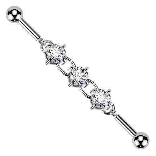 Industrial piercing se zirkony