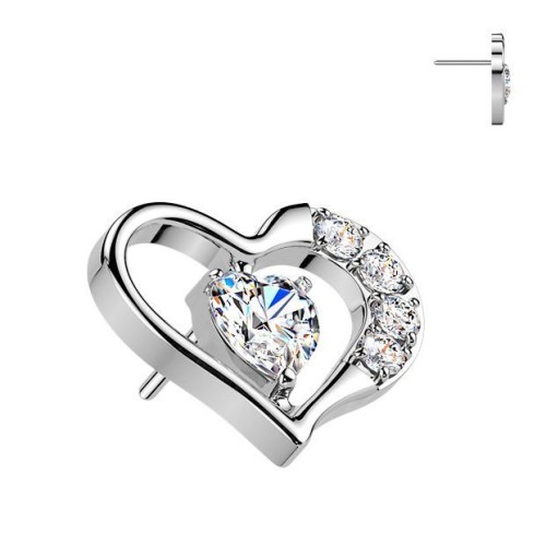 Ozdobná část k PUSH IN piercingu TITAN