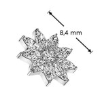 Náhradní ozdoba k dermálu / labretě TITAN, závit 1,2 mm