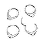 Piercing segment kruh TITAN (1,2 x 8 mm)