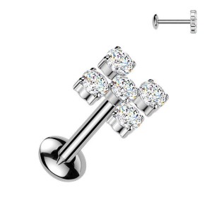 Piercing do brady - labreta TITAN
