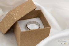 Dámský stříbrný prsten, šíře 5 mm (2,87 g, 49)