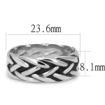 Pánský ocelový prsten (64)