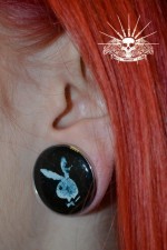 Plug chirurgická ocel Playboy HWPBPS230 (10 mm)