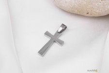 Ocelový přívěsek - kříž