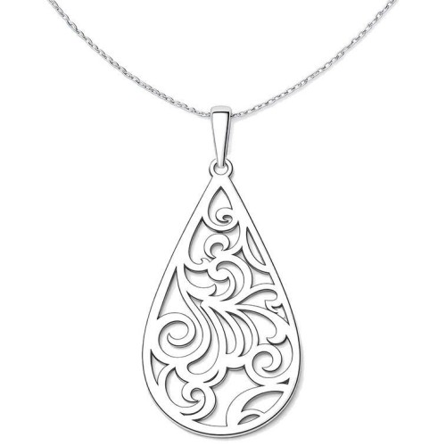 Přívěsek kapka s ornamentem