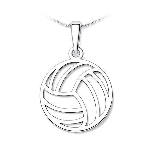 Stříbrný přívěsek volejbalový míč