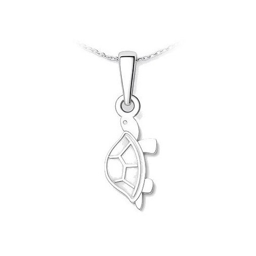 Stříbrný přívěsek želva