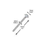 Variabilní piercing do nosu (světle růžová)