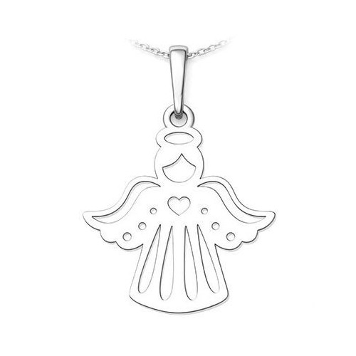 Stříbrný přívěsek anděl