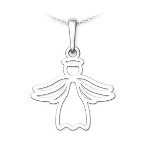 Stříbrný přívěsek anděl