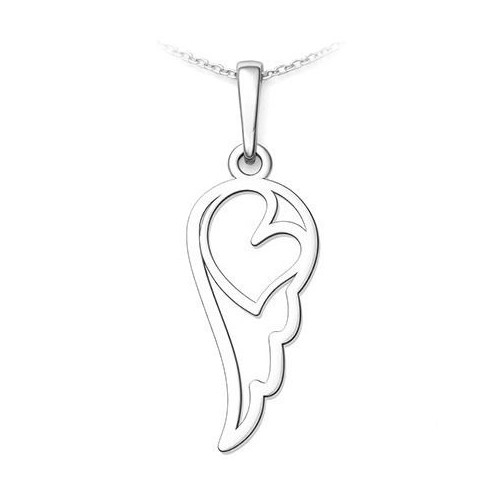 Stříbrný přívěsek andělské křídlo