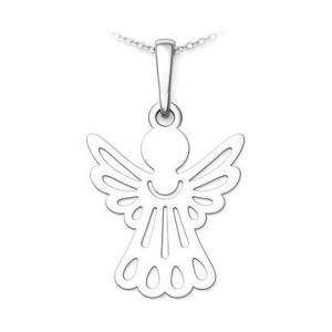 Stříbrný přívěsek anděl