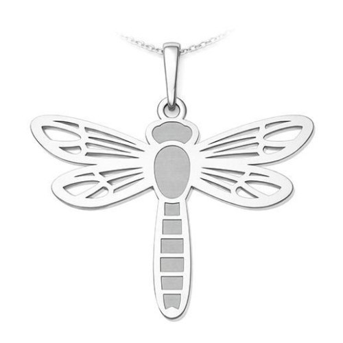 Stříbrný přívěsek vážka