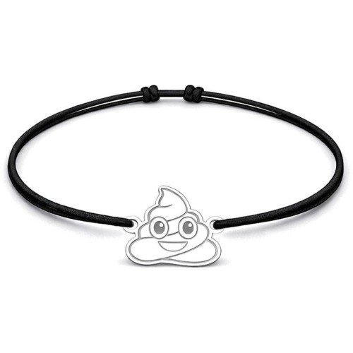 Šňůrkový náramek hovínko