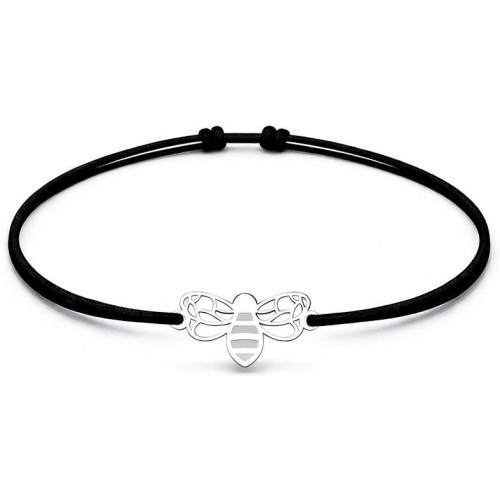 Šňůrkový náramek včela