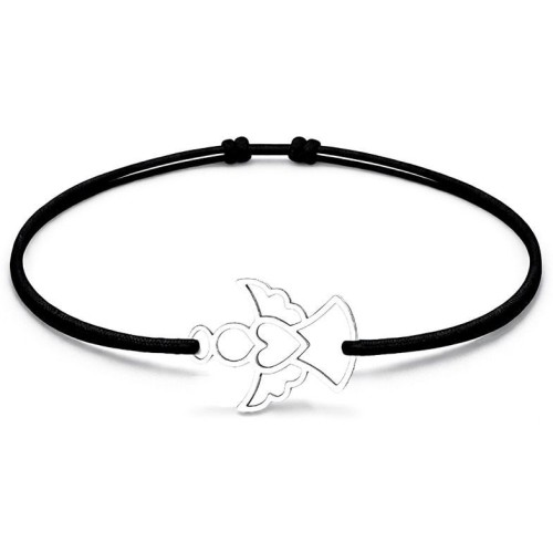 Šňůrkový náramek anděl