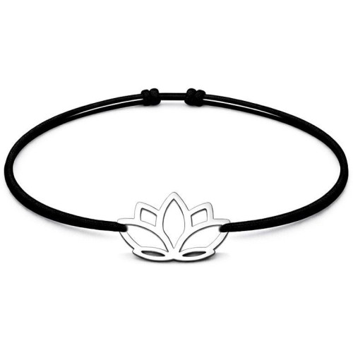 Šňůrkový náramek lotus Barva: Červená