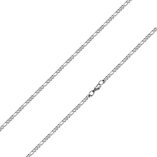 Ocelový řetízek figaro tl. 3 mm (75 cm)